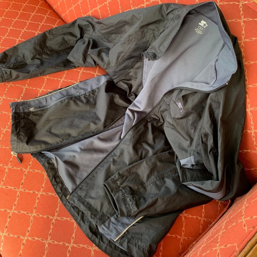 Star Windbreaker Zip Jacket Mens Size Small